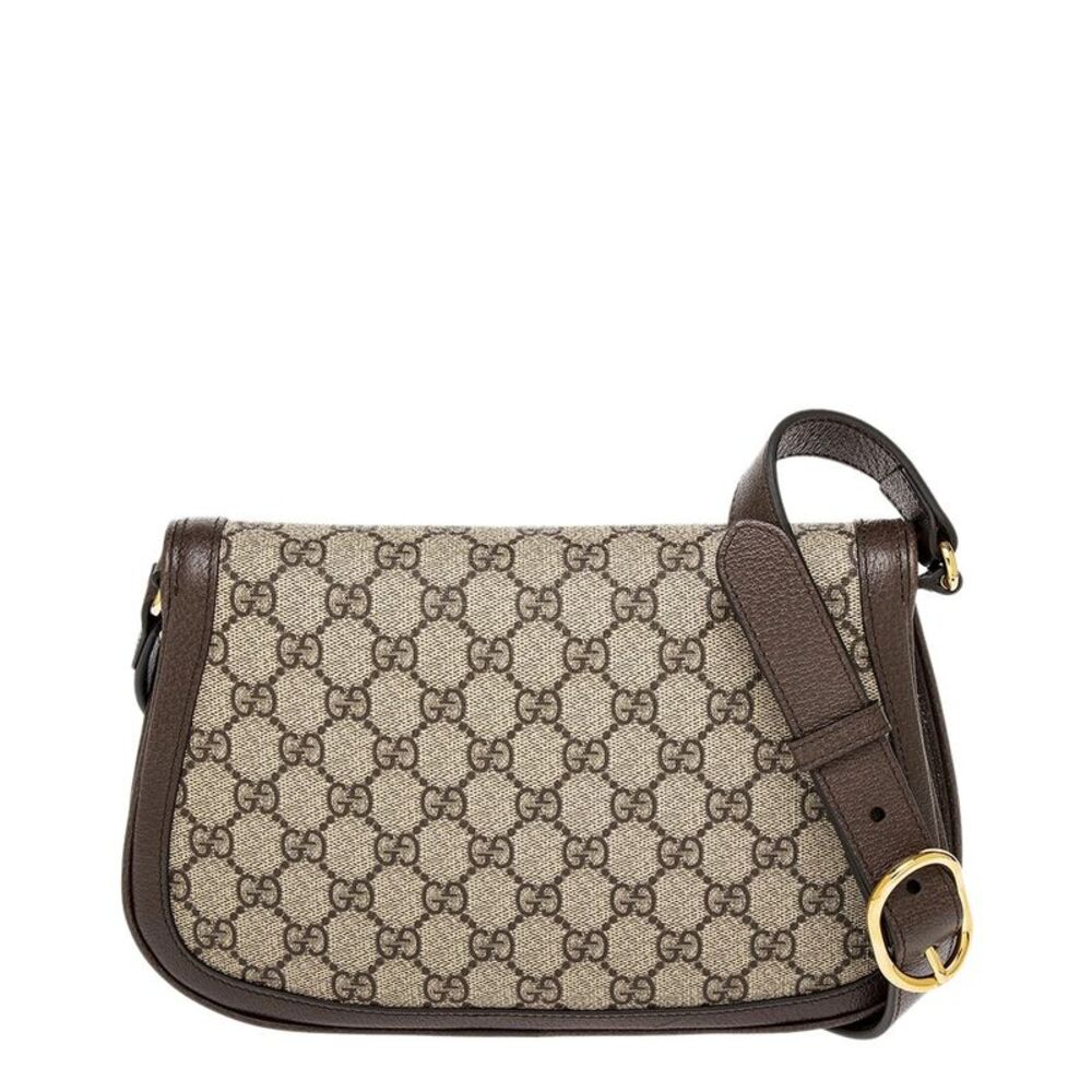Gucci Blondie Canvas & Leather Shoulder Bag - Picture 2 of 4